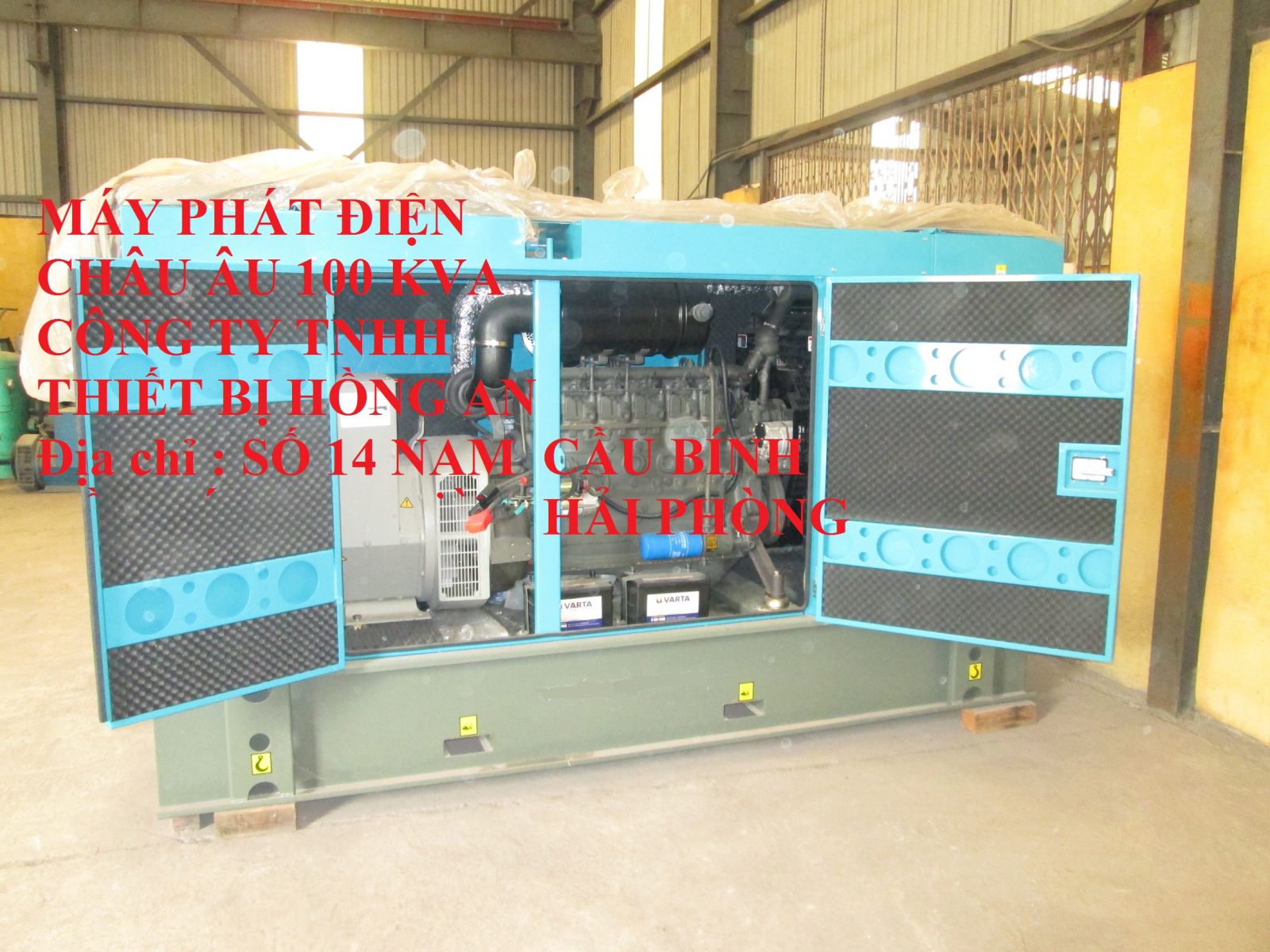 Máy phát điện 3 pha 100KVA